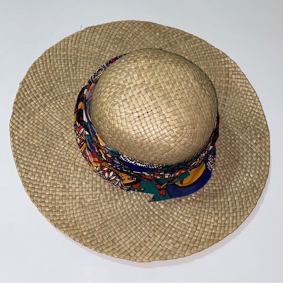 Happy Cappers Accessories - VTG,Happy Cappers By The Field Company Straw Unisex Hat Perfect For Sunny Days